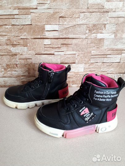 Ботинки демисезонные для девочки 27