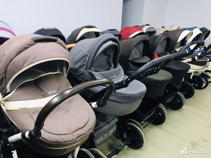 Детская коляска премиум класса с пробегом