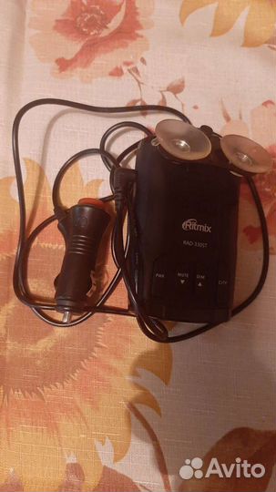 Радар детектор ritmix rad-330st