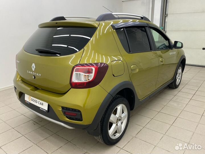 Renault Sandero Stepway 1.6 МТ, 2016, 92 407 км