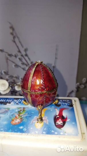Яйцо шкатулка фаберже