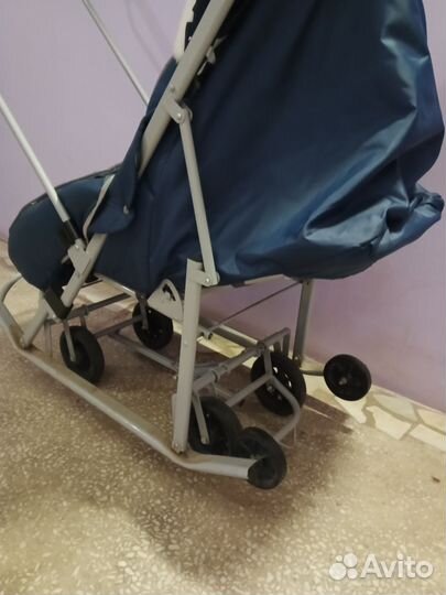 Коляска санки