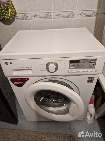 Стиральная машина бу lg 6 кг