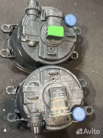 Противотуманные фары toyota rav 4