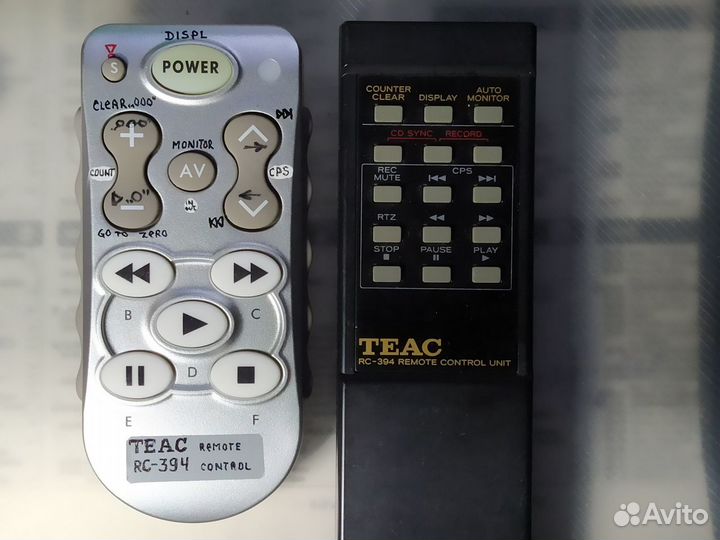 Пульт teac RC-394 (teac 7000-7010-9.)