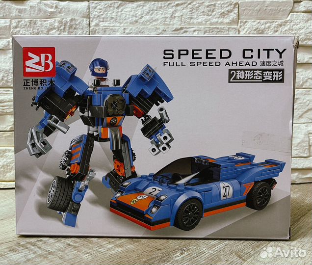 Конструктор Гоночный автомобиль