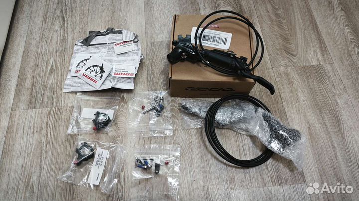 Тормоза sram Code RSC silver Stealth