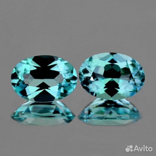 Циркон натуральный 2,50Ct 7х5 мм 1к-кт VVS овал