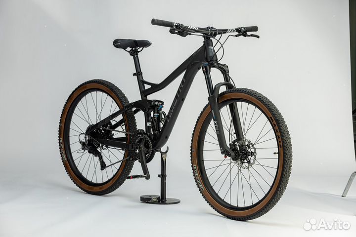 Двухподвес Timetry на Deore вилка SR Suntour X1