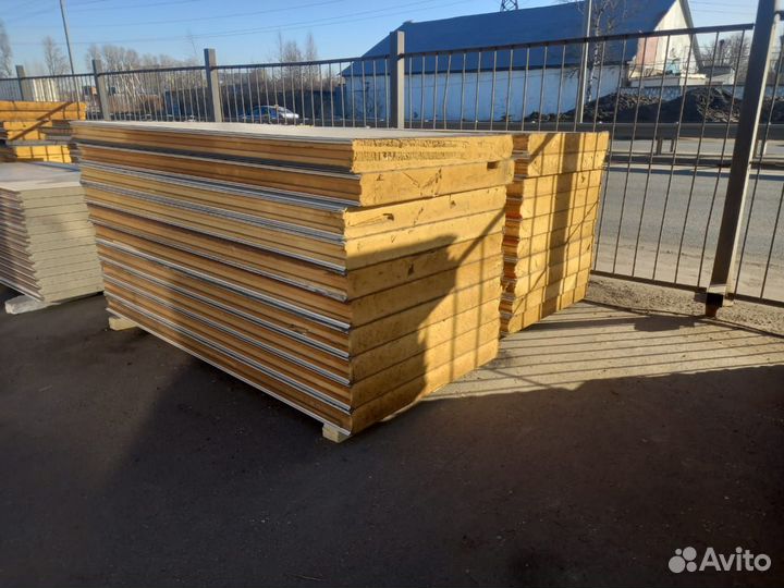 Сэндвич панели бу 30000 м2 в наличии