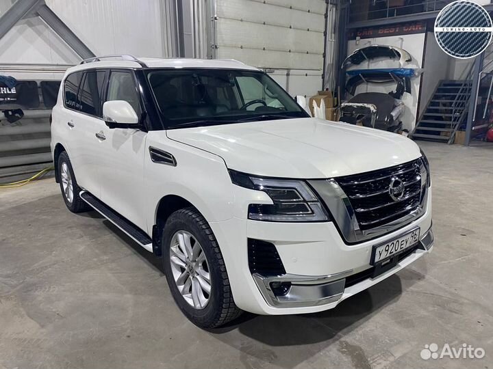 Рестайлинг Nissan Patrol У62