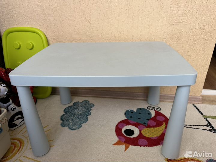 Детский стол и стул IKEA