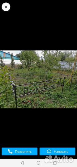 Оградки на кладбище, столы, лавочки