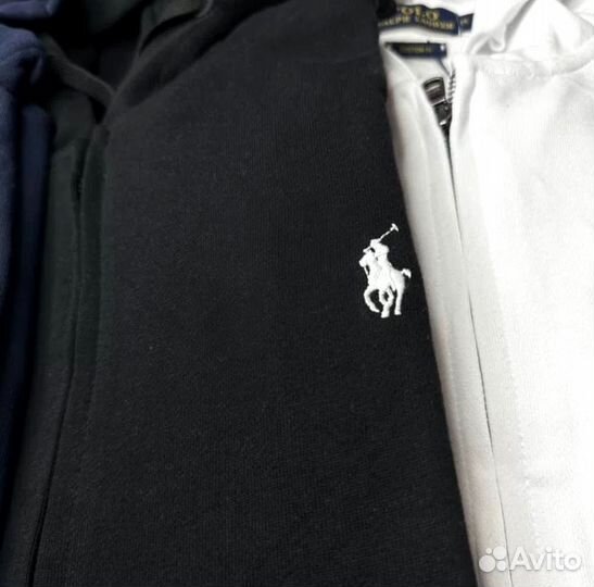 Зип худи Polo Ralph Lauren черная