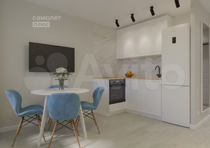 Апартаменты-студия, 18,4 м², 3/10 эт.