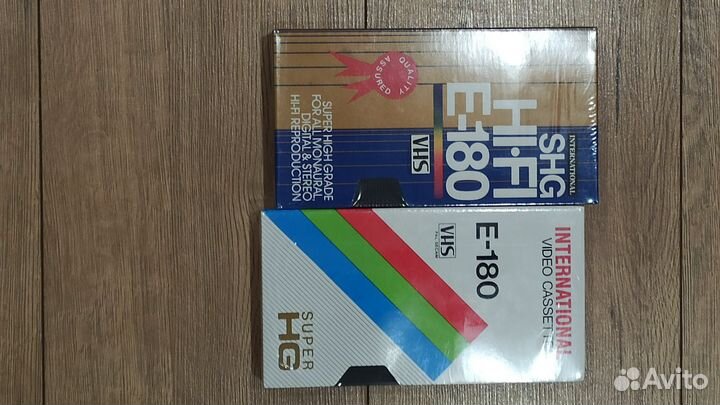 Видеокассеты новые запечатанные