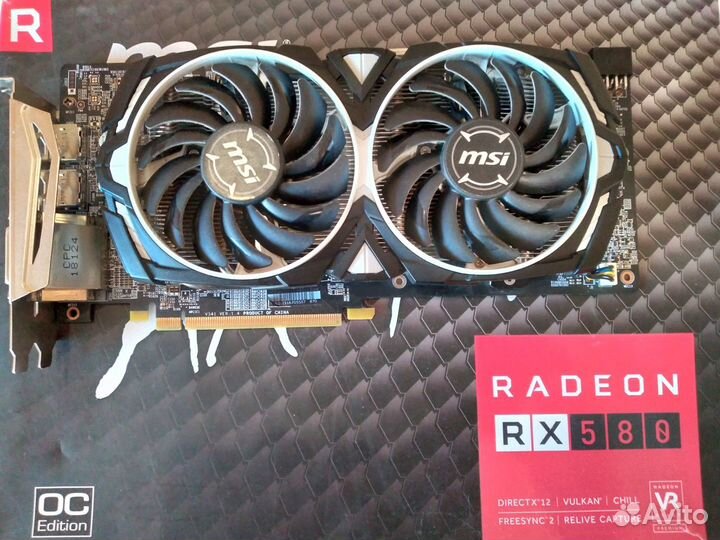 Radeon RX 580 8gb msi