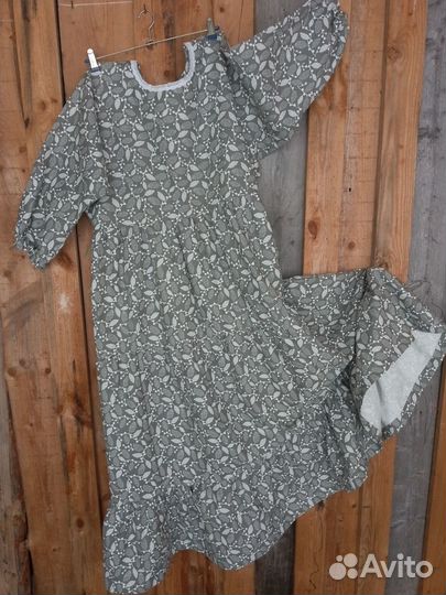 Продам платье из тёплого хлопка