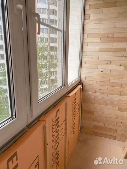 Внутренняя отделка балкона