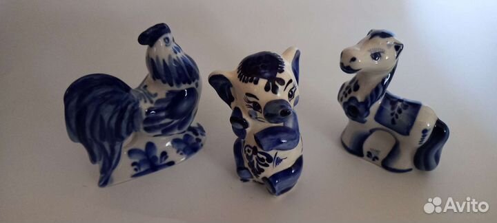 Фигурка Гжель Лошадь