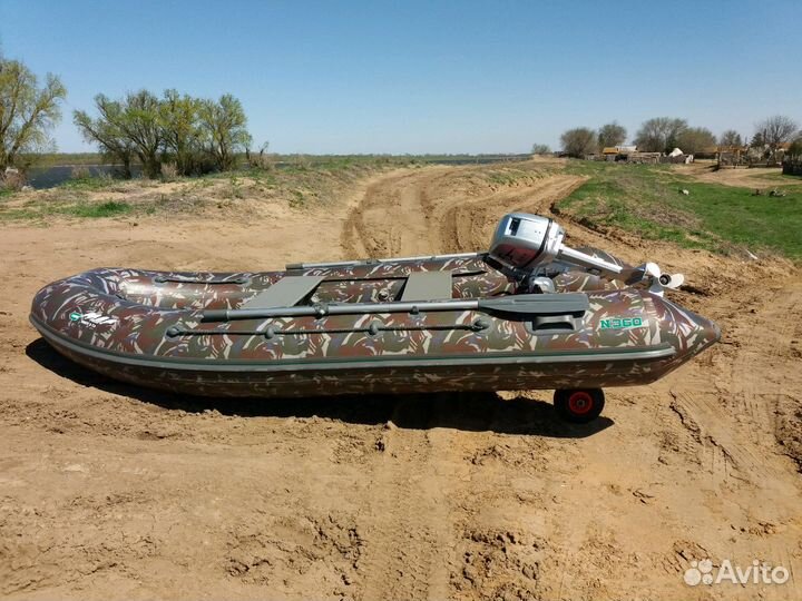 Лодка кайман 360 + мотор sharmax шармакс (2018)