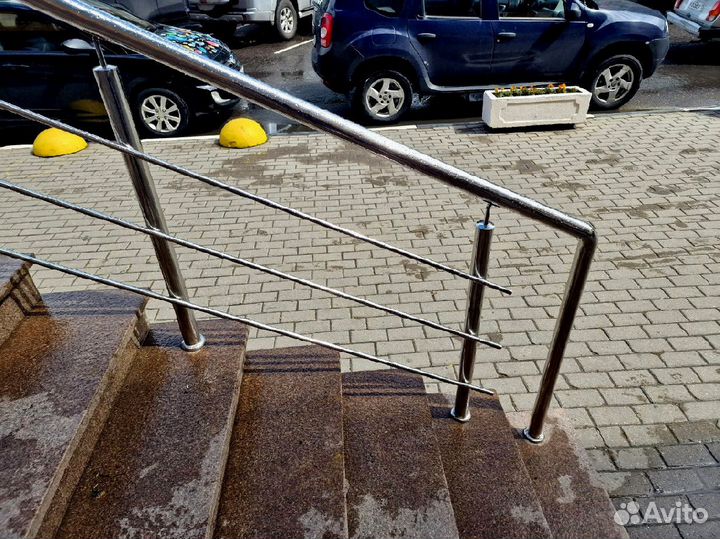 Перила из нержавейки