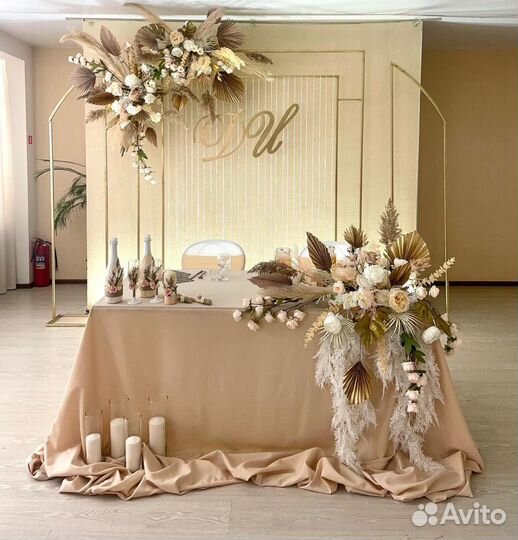 Свадебное оформление, декор