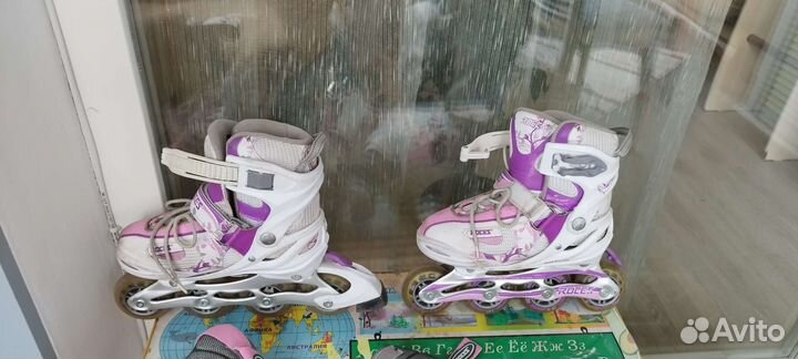 Детские ролики и защита