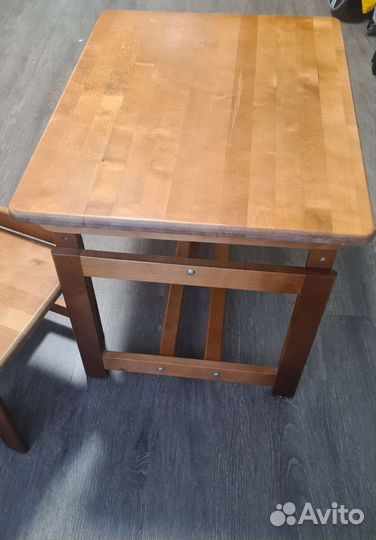 Растущая парта и стул