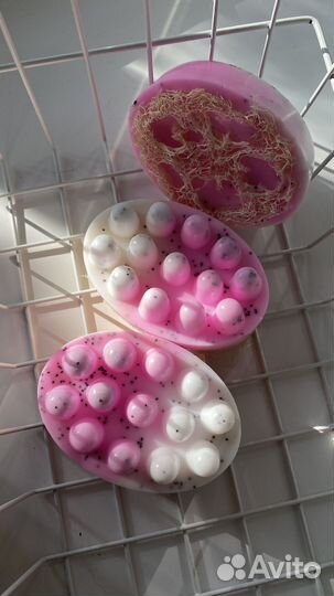 Массажное мыло с люфой