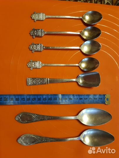 Чайные ложки мельхиор СССР