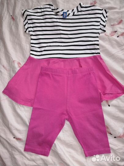 Детские вещи на девочку пакетом 86 92