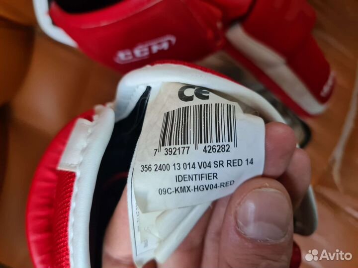 Хоккейные перчатки ссм vector04 sr размер 14