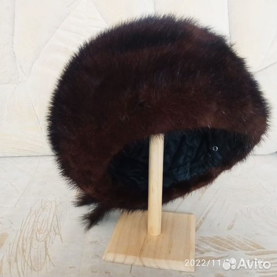 Норковый берет
