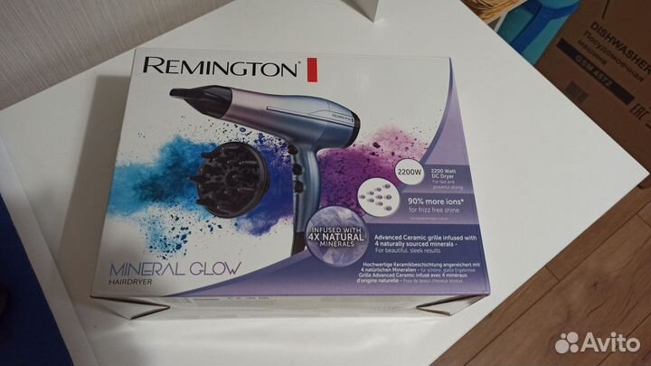 Фен для волос Remington Mineral Glow