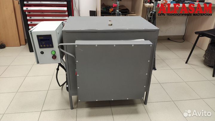 Обжигание керамики металла глины в муфельной печи