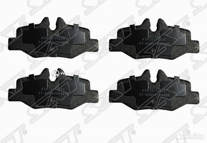 Колодки задние Mercedes Vito STA0064204420