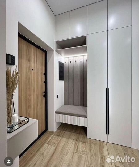 Шкаф распашной с фрезеровкой