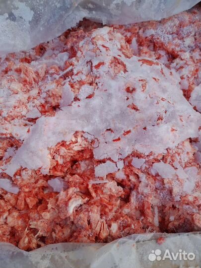 Мясокостный куриный фарш для животных