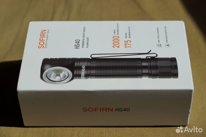 Налобный фонарь Sofirn HS40