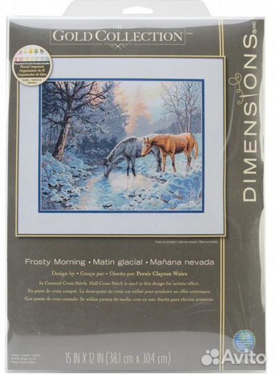 Набор для вышивки Dimensions 35294 frosty morning