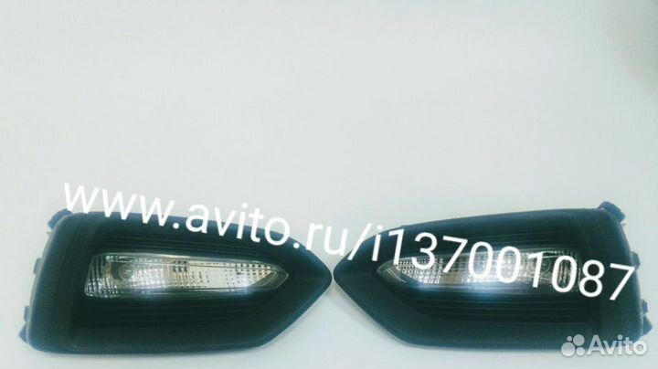 Солярис 2018 противотуманные фары