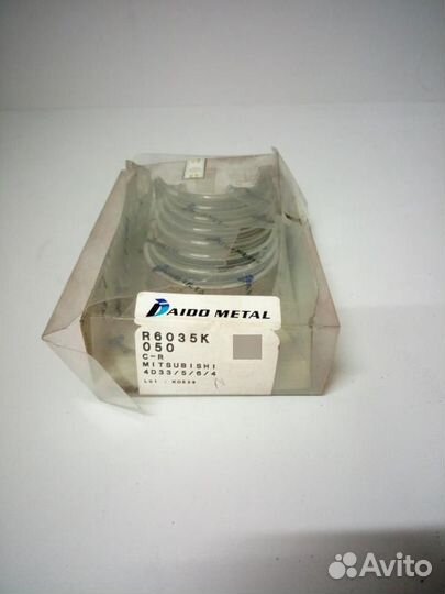 Вкладыши шатунные Mitsubishi Canter 4D33