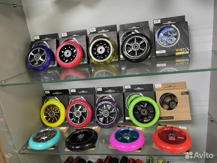 Запчасти и детали для трюковых самокатов (новые)