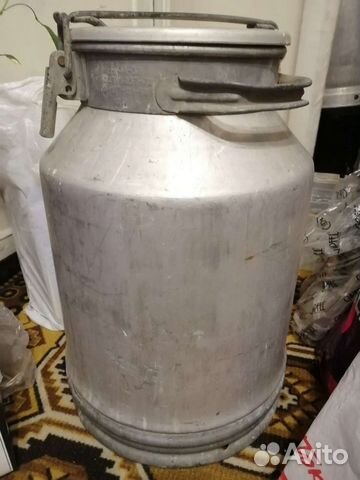 Фляга бидон алюминиевый