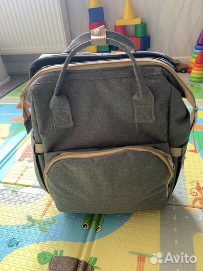Рюкзак для мам с кроваткой