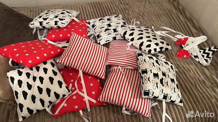 Бортики для детской кроватки