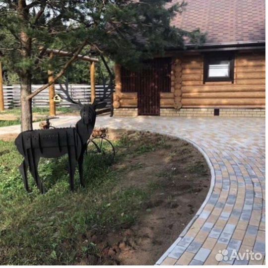 Мангал комплекс с деревом