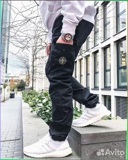 Карго штаны Stone Island (качество lux)