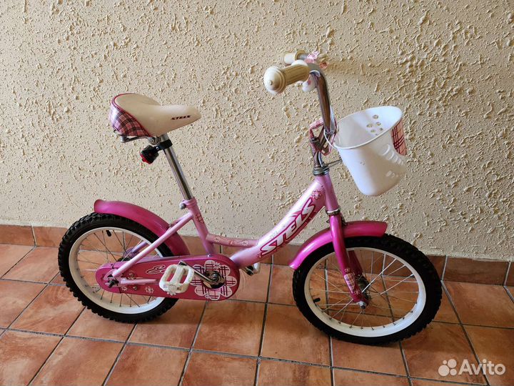 Детский велосипед stels echo 16 для девочек